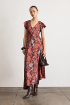 VNECK VIOLETA DRESS Sassanova