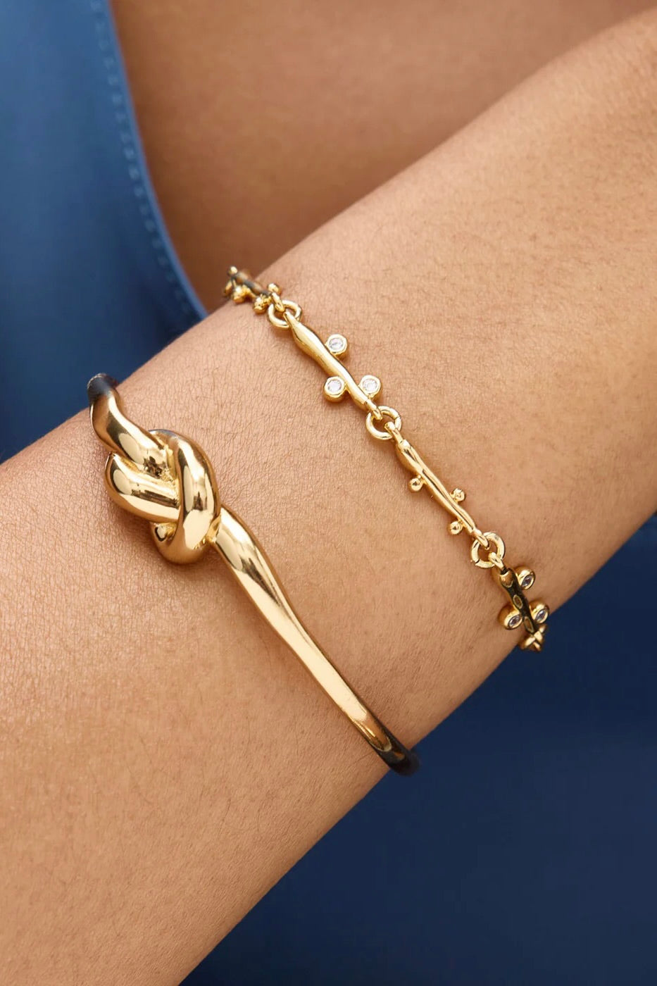 ADELINE BRACELET- GLD/CLEAR
sassanova