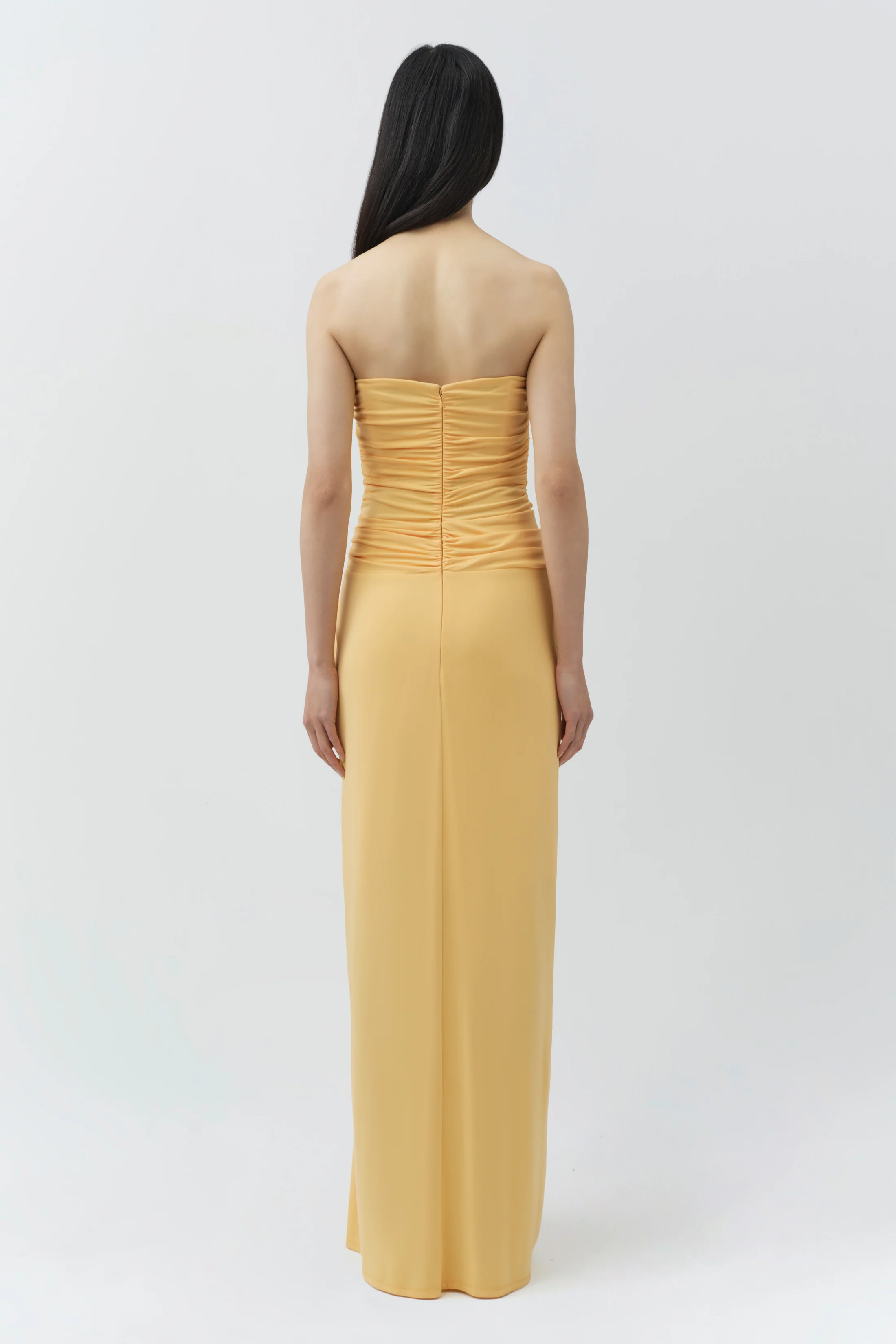 EMMA STRAPLESS BUSTIER GOWN - Dresses - Sassanova