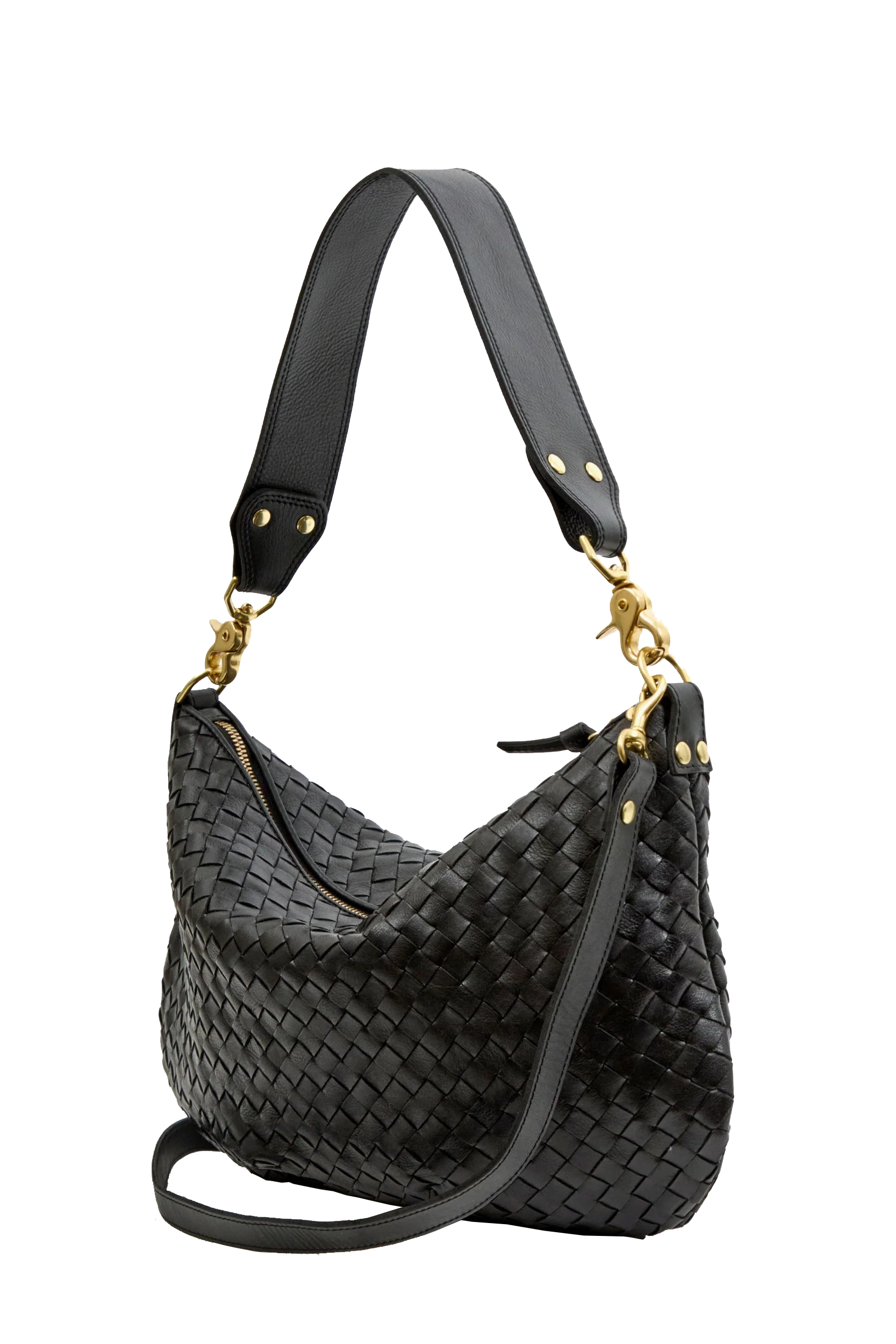 MOYEN MESSENGER WOVEN DIAGONAL - Handbags - Sassanova