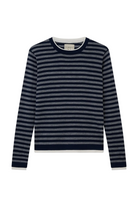 STRIPE DOUBLE TRIM CREW Sassanova