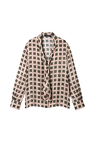 V-NECKTIE BLOUSE Sassanova