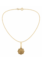 LISBOA CHARM NECKLACE- GOLD Sassanova