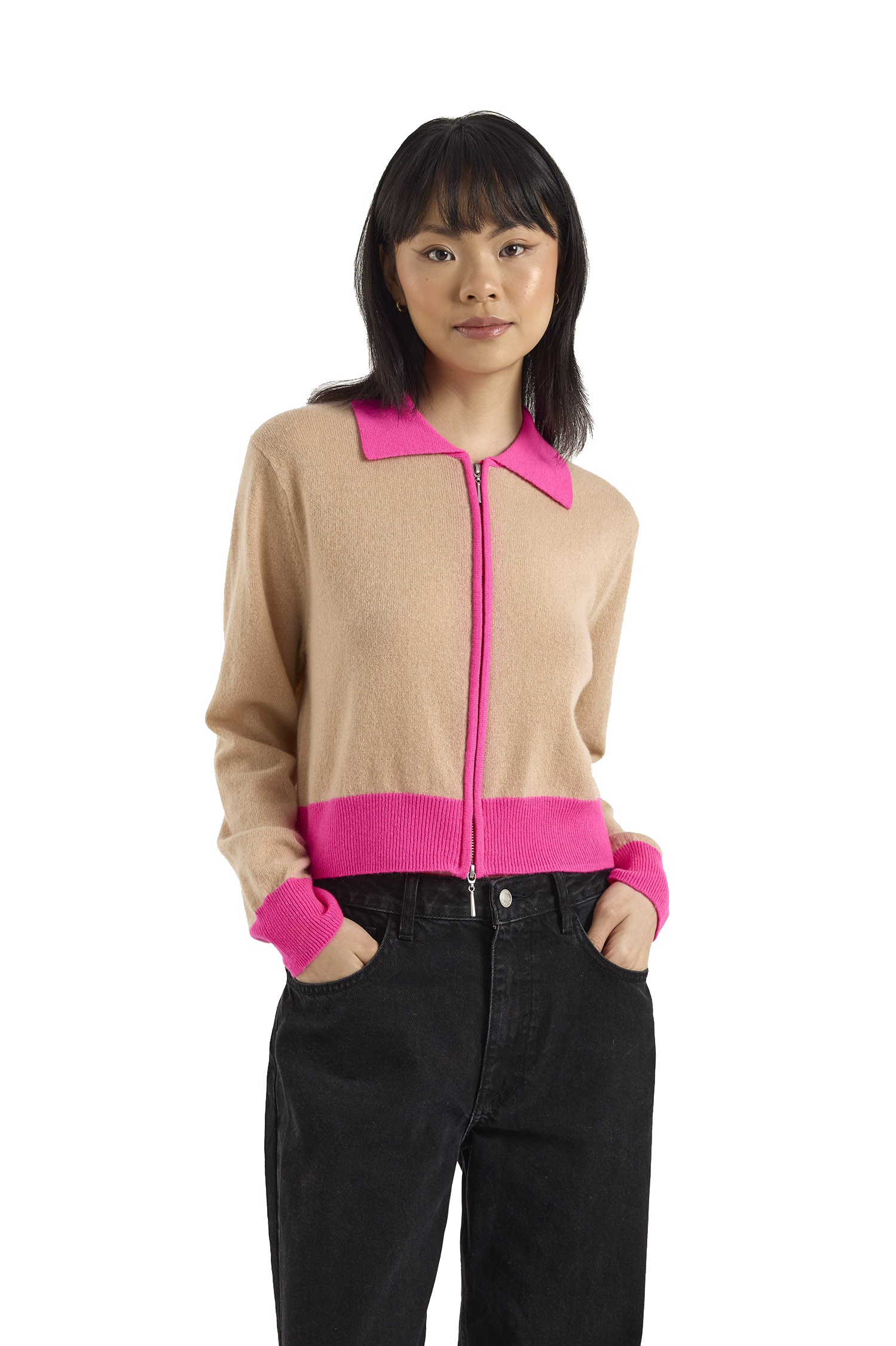 KATY COLOUR POP JACKET - Sweaters - Sassanova