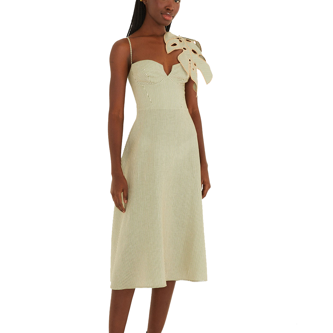 monstera sleeveless beach dress Blue Tropical Monstera Leaf Women's Casual Strappy V Neck Sleeveless Flowy Loose Long Maxi Beach Dress Sundress