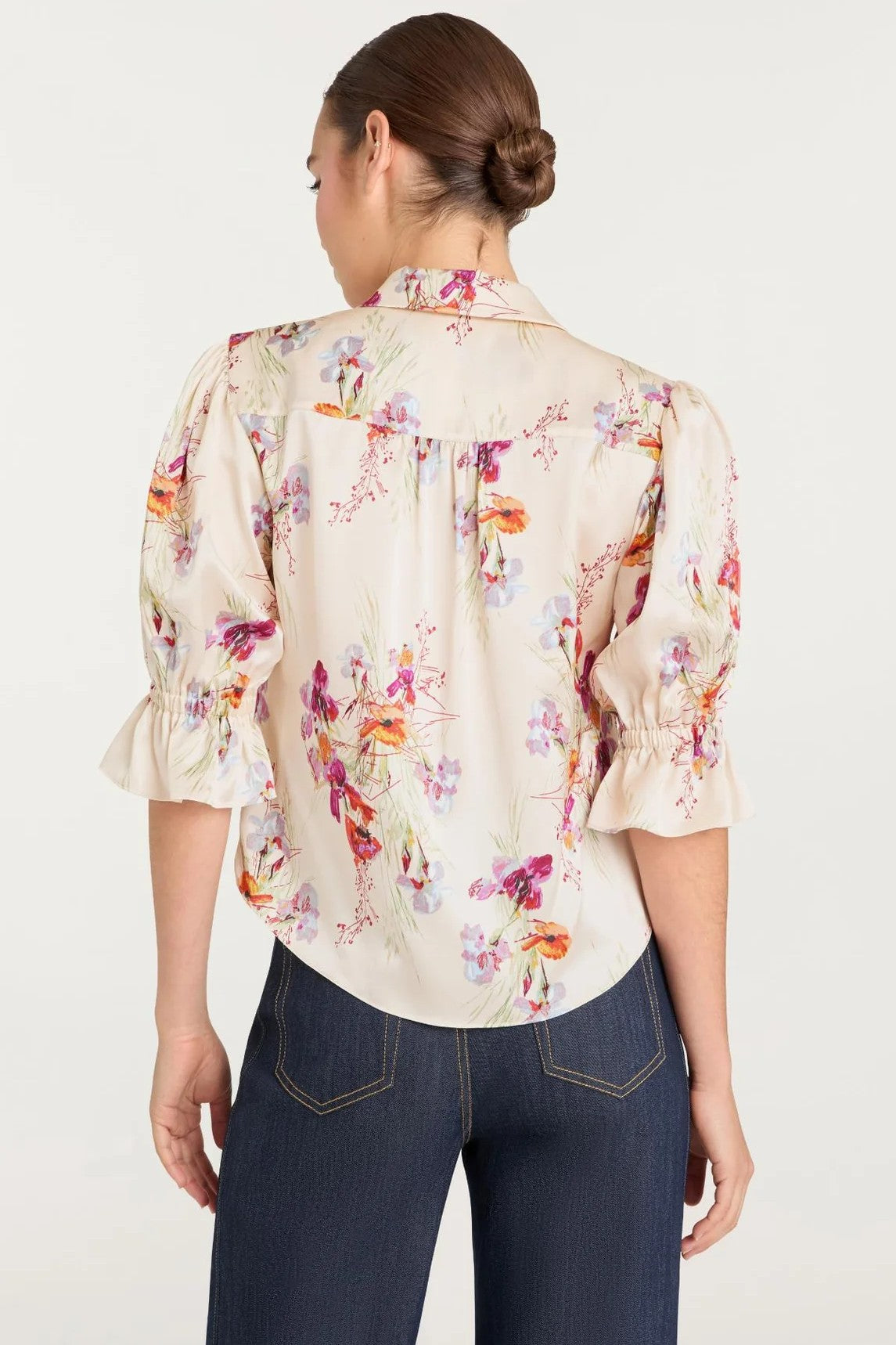 IRIS BOUQUET FIONA TOP - Blouses - Sassanova