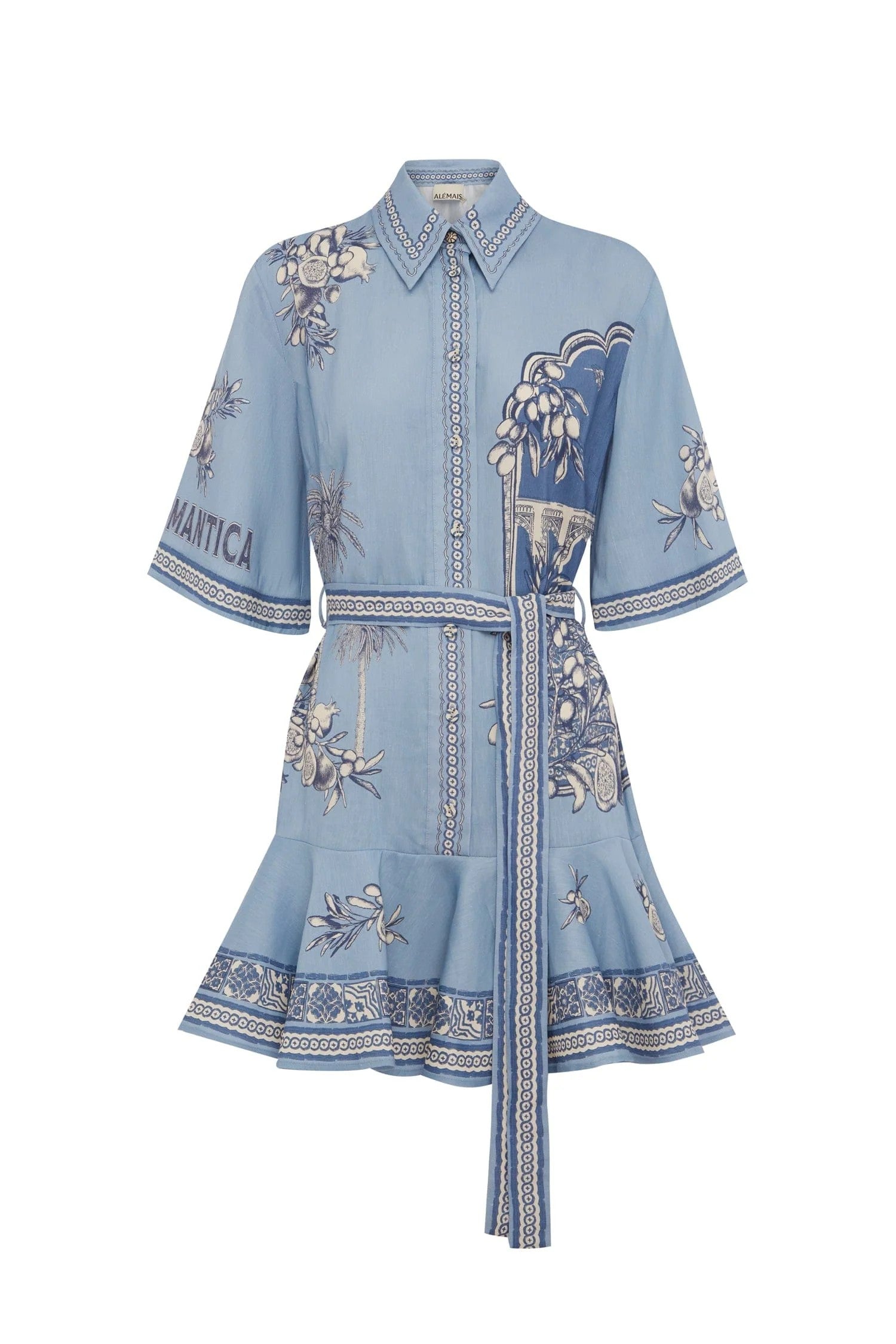 VILLA ROMANTICA MINI DRESS - sassanova