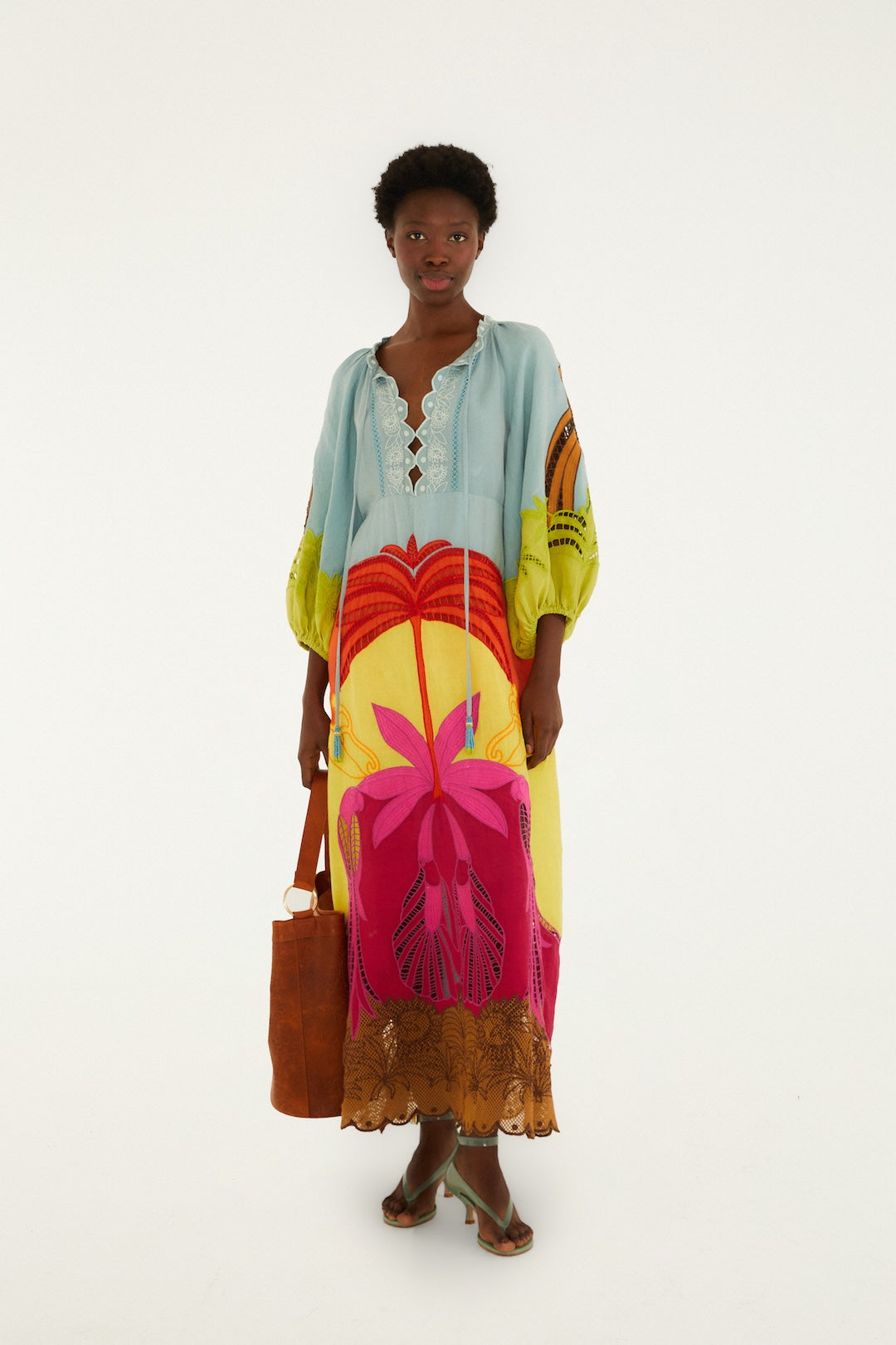 RICHELIEU MAXI DRESS - Dresses - Sassanova