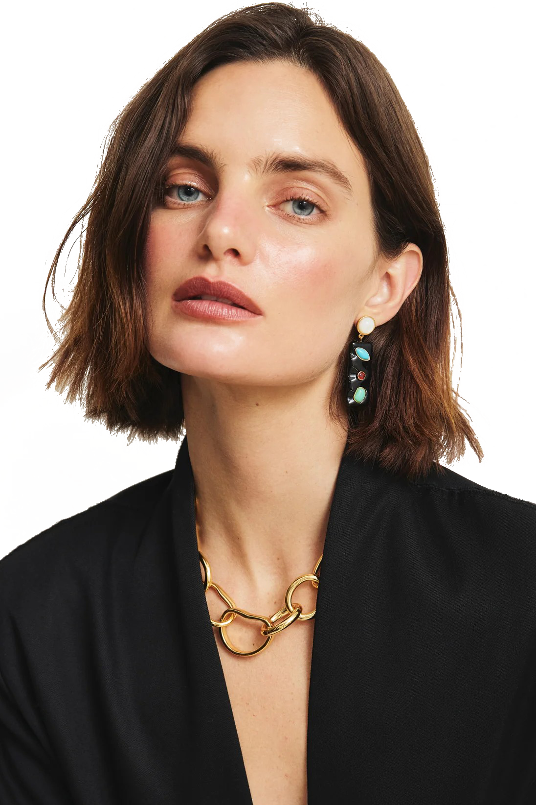 TESSERA EARRINGS- MULTI - sassanova