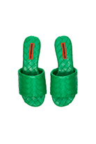 WOVEN SALERNO SANDAL - Shoes -Sassanova