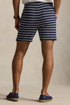 COTTON STRIPE PULL ON SHORT - Shorts - Novaman