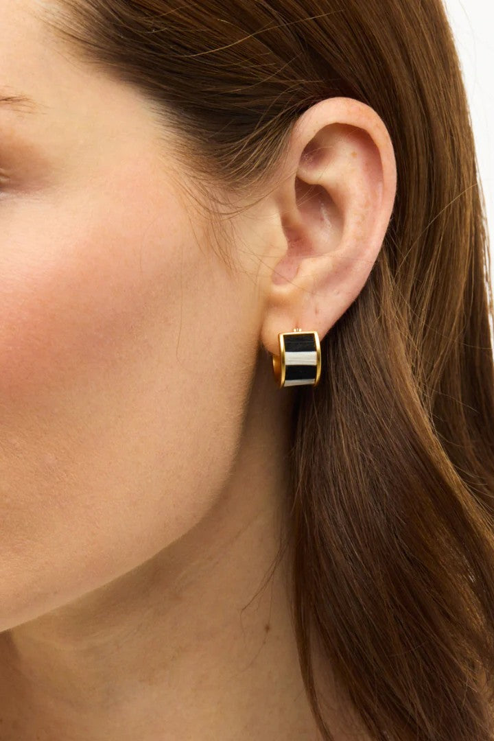 MELISSA DOUBLE HOOP EARRING - Earrings - Sassanova