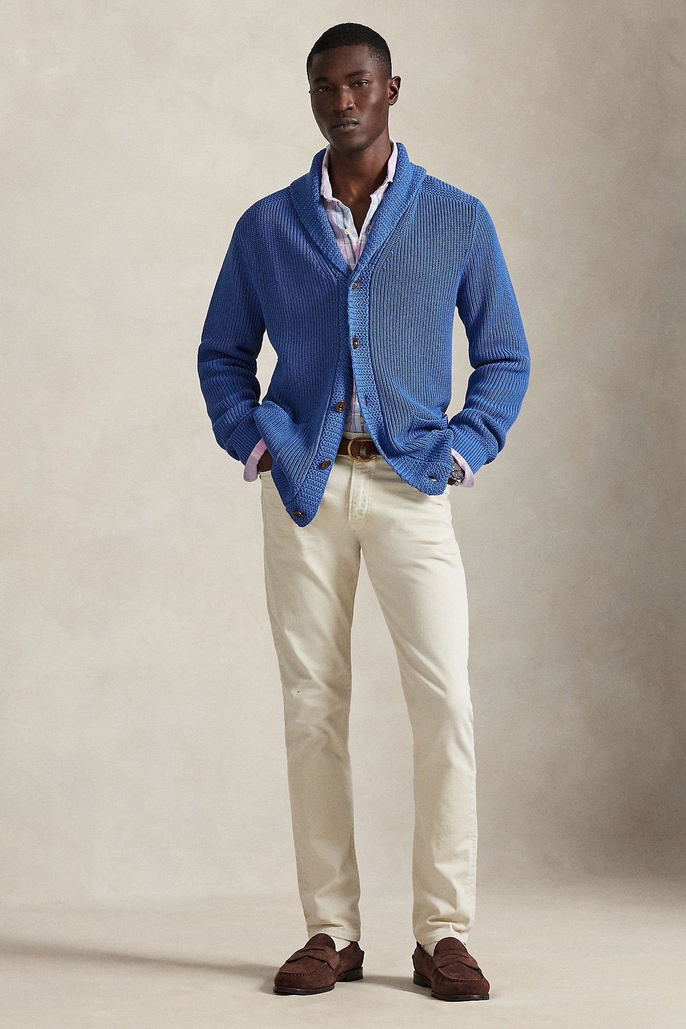 SHAWL CARDIGAN SWEATER - Sweaters - Novaman