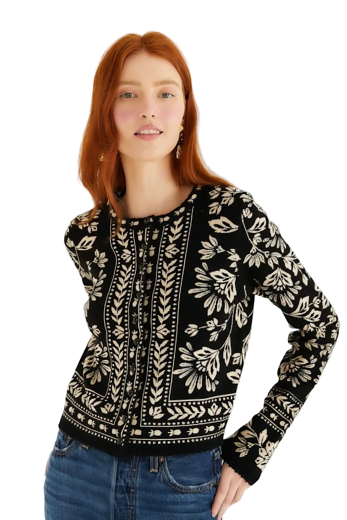 FLOWER BLOOM KNIT CARDIGAN
sassanova