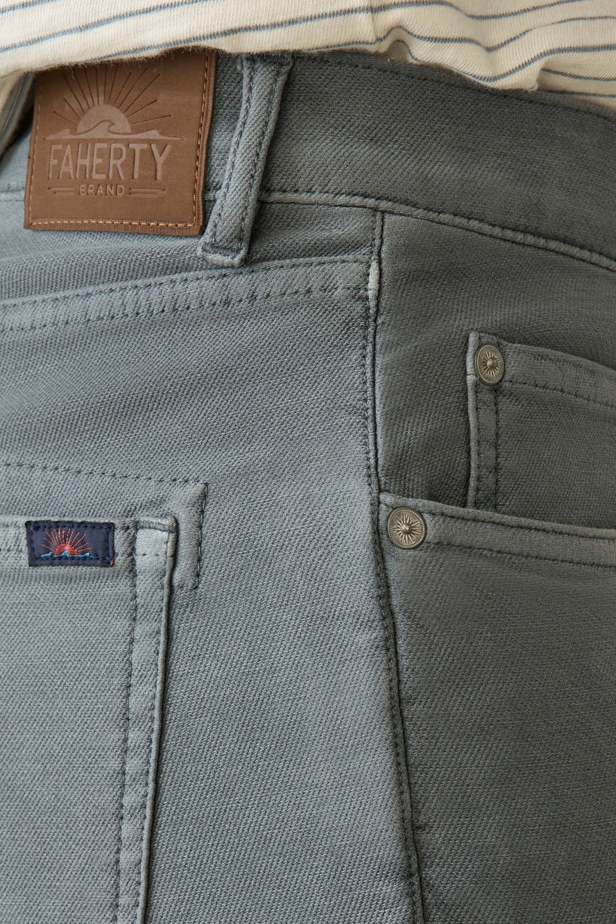 STRETCH TERRY 5 POCKET PANT - Pants - Novaman