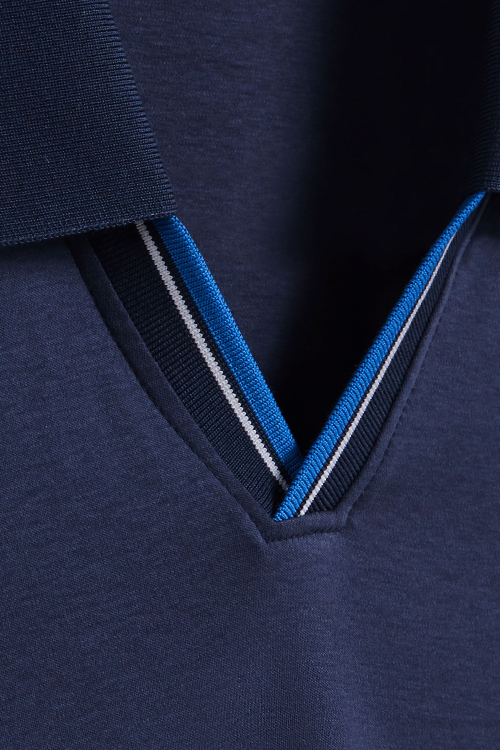 SHORT SLEEVE JOHNNY COLLAR POLO - Polos - Novaman