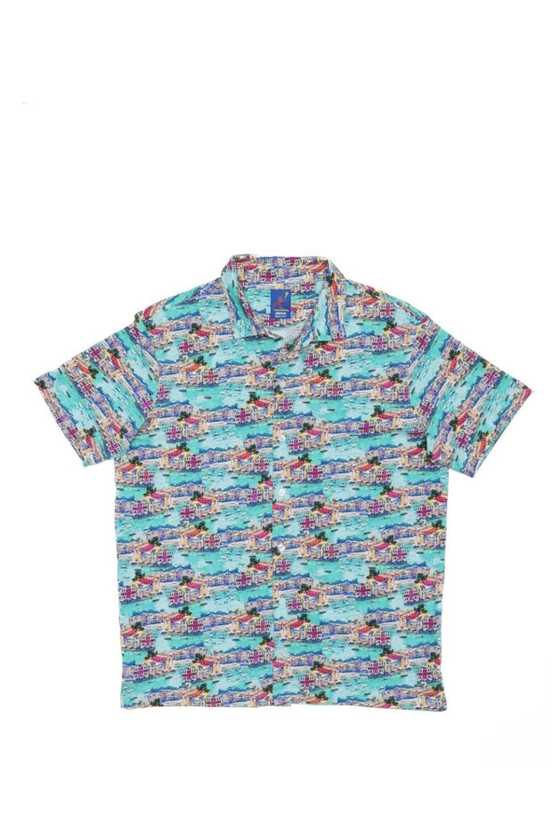 SS PORTOFINO PRINTED SHIRT
