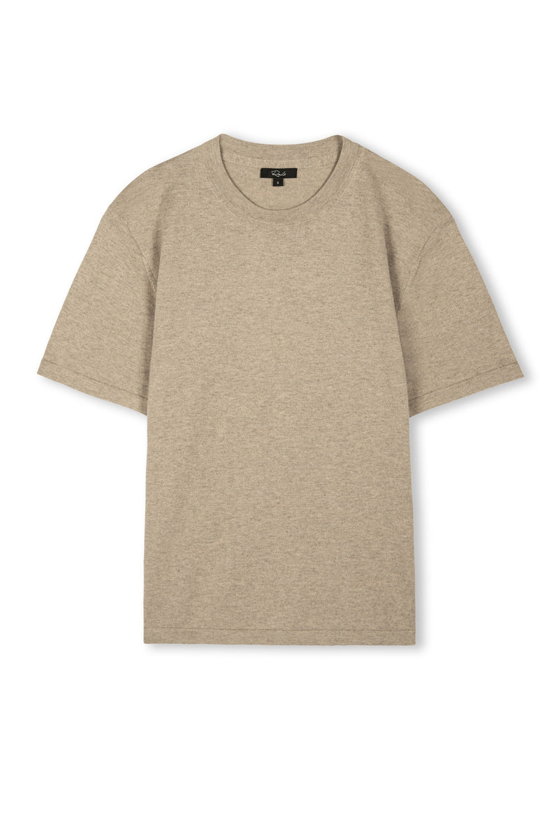 COTTON CASHMERE SHORT SLEEVE TEE