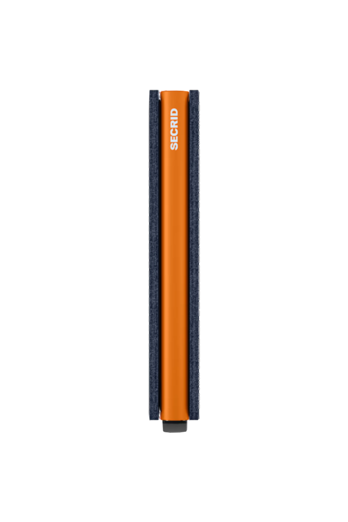 SLIMWALLET MATTE NIGHTBLUE & ORANGE - Wallet - Novaman