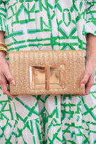 LILLIAN CLUTCH GOLD-Sassanova