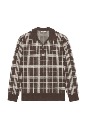 KLAUS LONG SLEEVE ZIP POLO