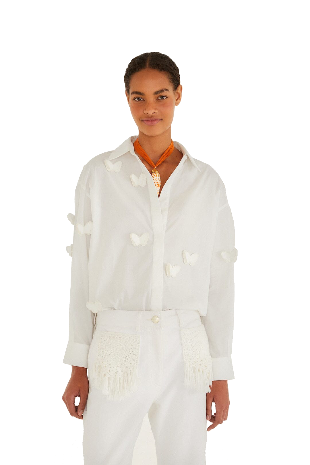 BUTTERFLIES BLOUSE - Blouses - Sassanova