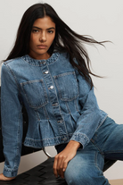 ZAHARA PEPLUM JACKET - Jackets - Sassanova