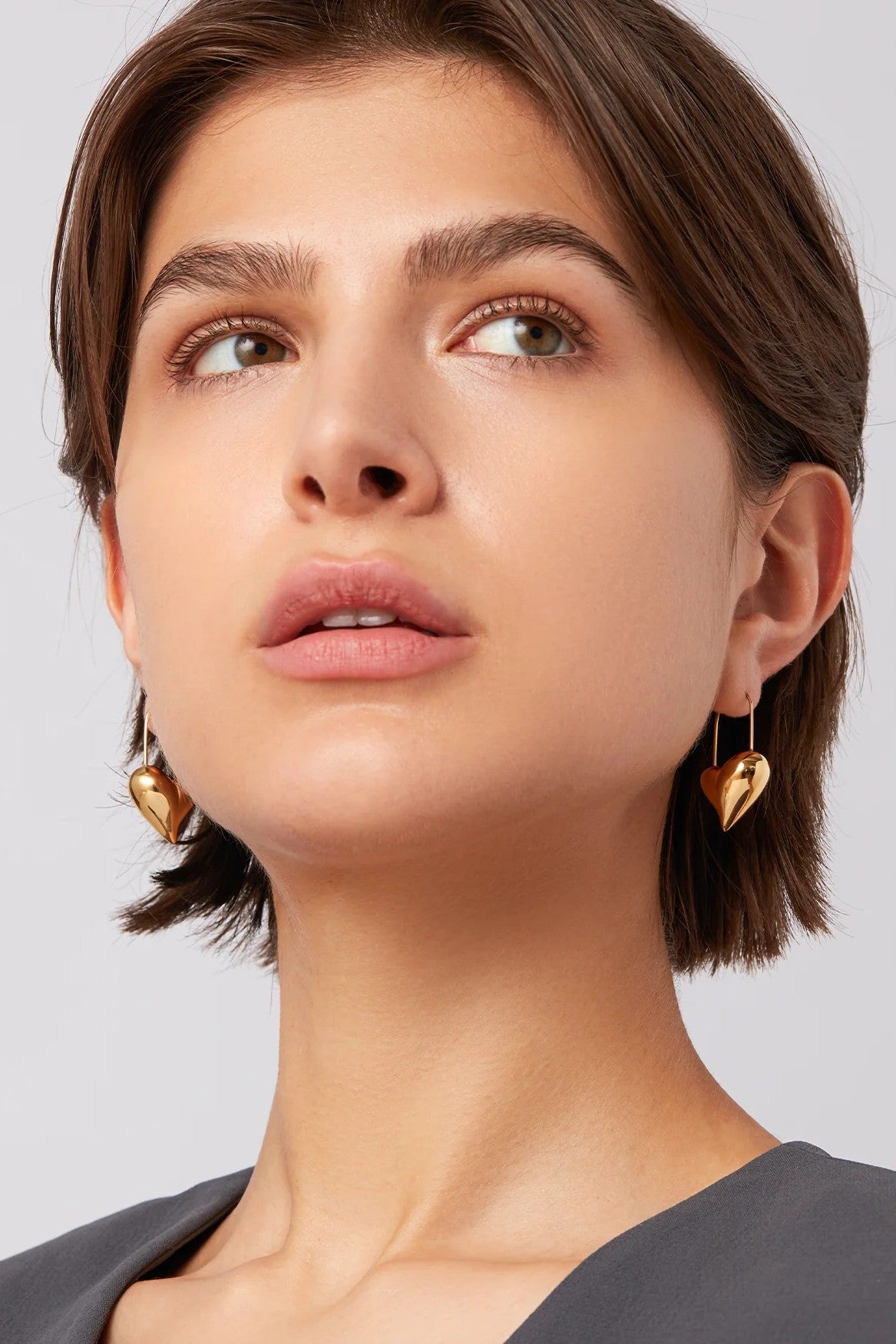 CELESTE HEART EARRINGS - Earrings - Sassanova