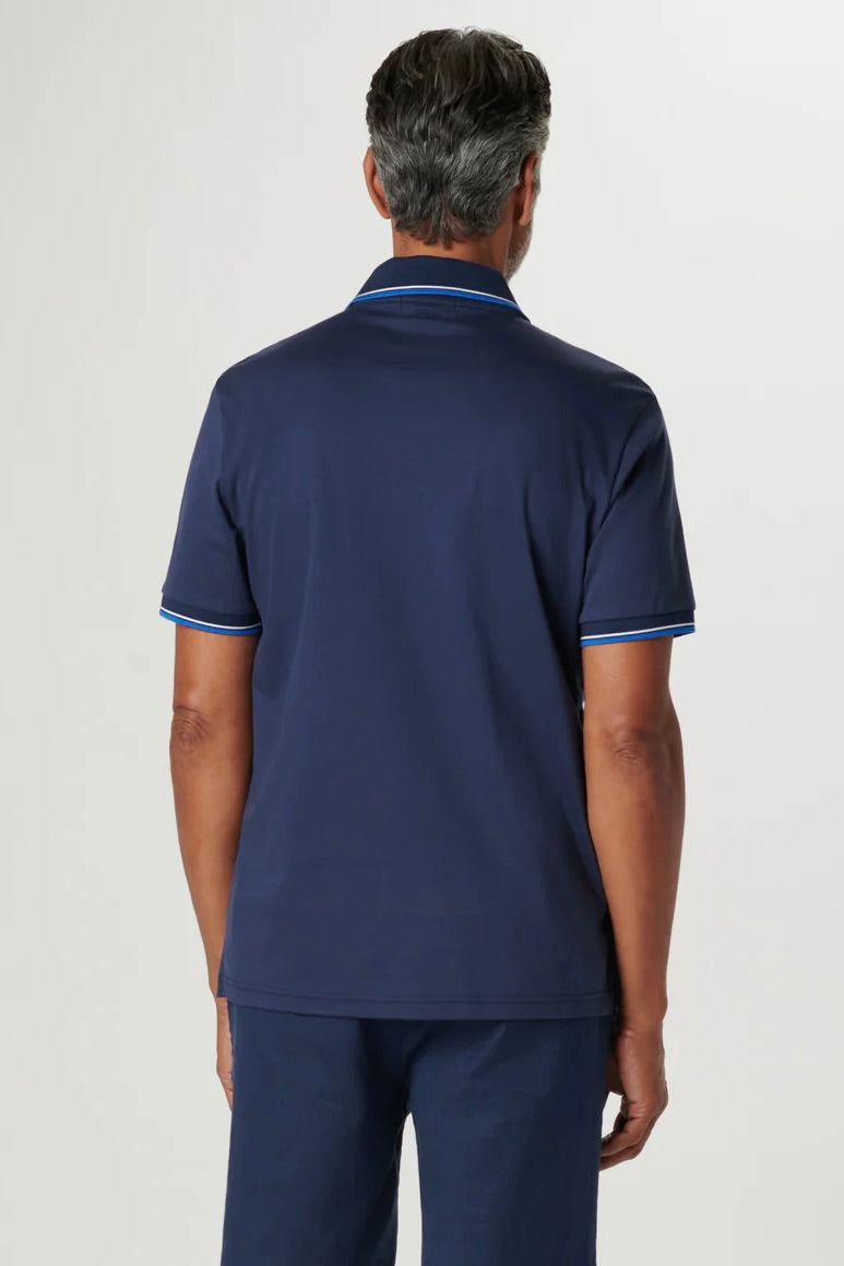 SHORT SLEEVE JOHNNY COLLAR POLO - Polos - Novaman