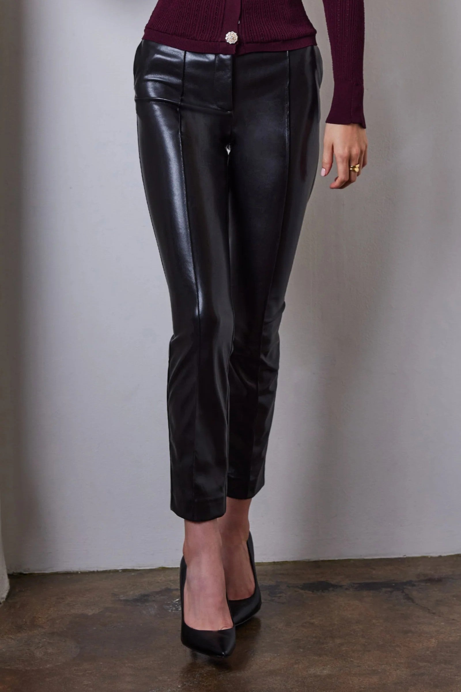 TULA VEGAN LEATHER PANTS-sassanova
