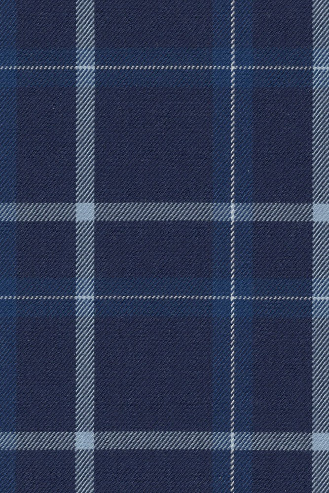 COMPACT TWILL PLAID SPORT SHIRT