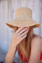 CHIC CROCHET BUCKET HAT- NATURAL - Hats - Sassanova