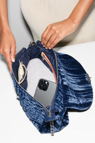 CROSBY VELVET LOCK SHOULDER - Sassanova