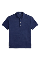 LINEN PIQUE POLO - Polos - Novaman
