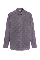 LS ALVIN WOVEN SHAPED SPORT SHIRT Sassanova / Novaman