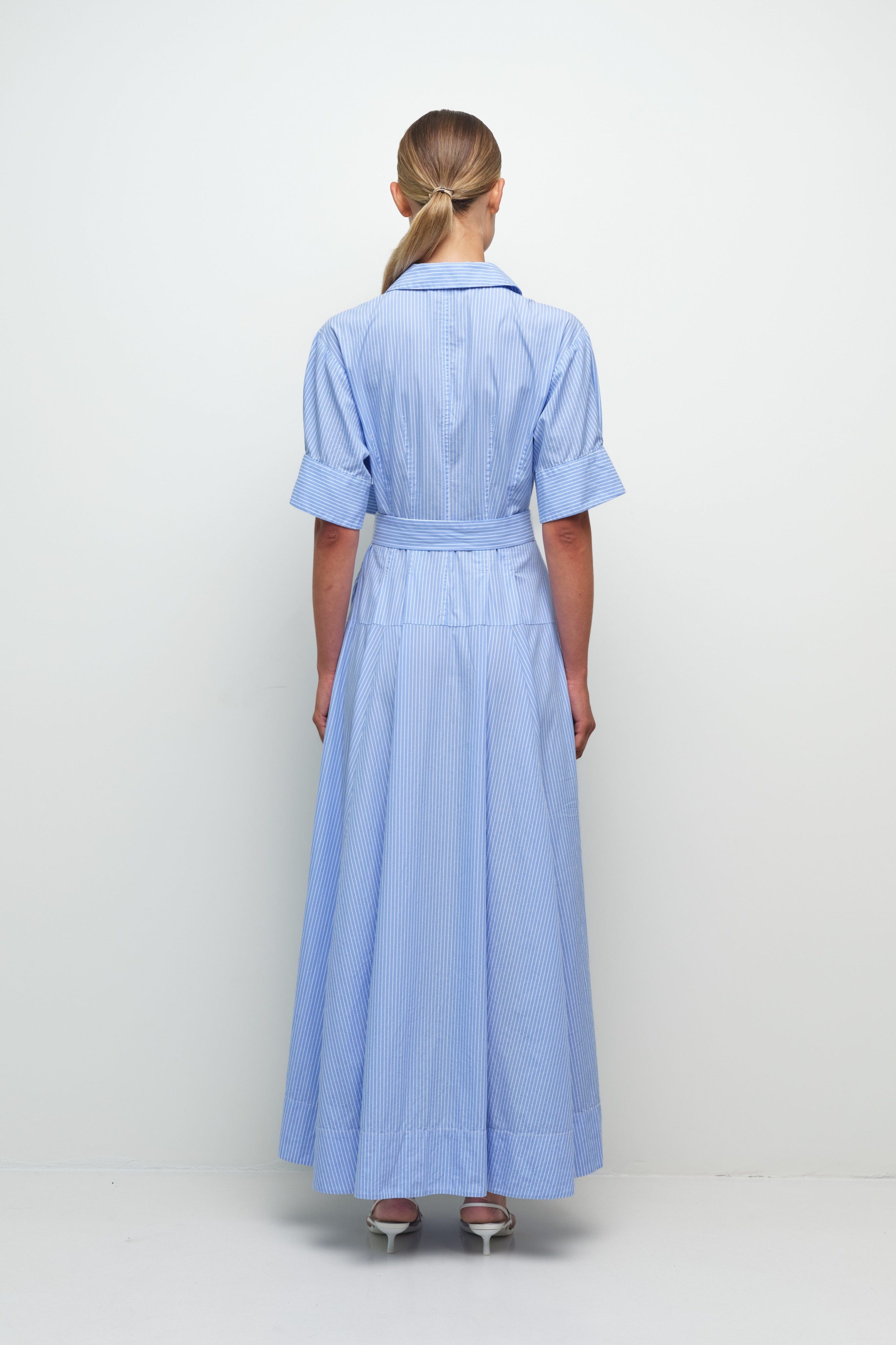 TRUMAN COTTON SHIRT DRESS - Dresses - Sassanova