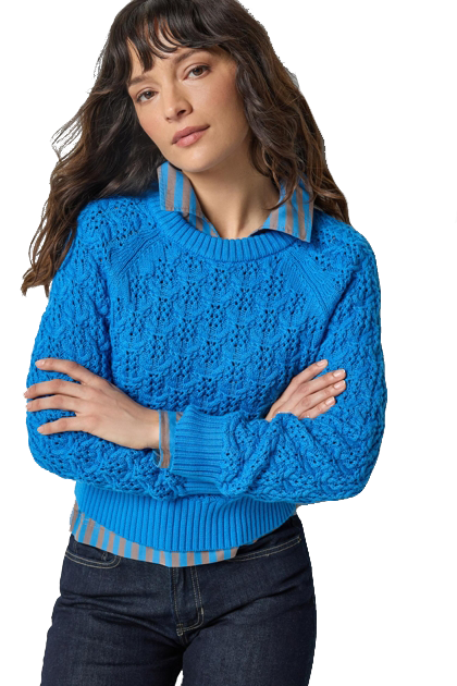 EASY SLV RAGLAN SWEATER (PA3215) - Sassanova