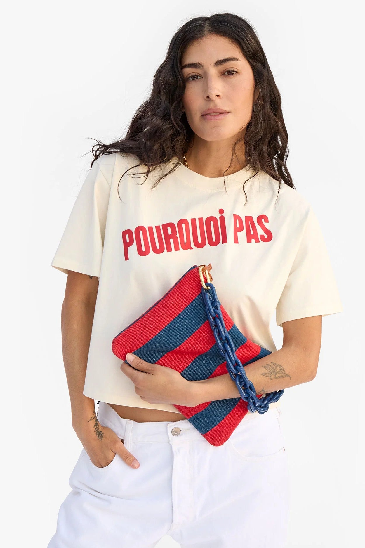 SHORTIE STRAP RESIN - Handbags  - Sassanova