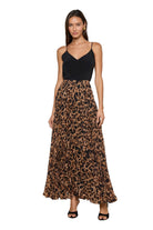 TORIN PLEATED MAXI SKIRT - Skirts - Sassanova