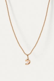 DAPHNE NECKLACE- GLD/PEARL