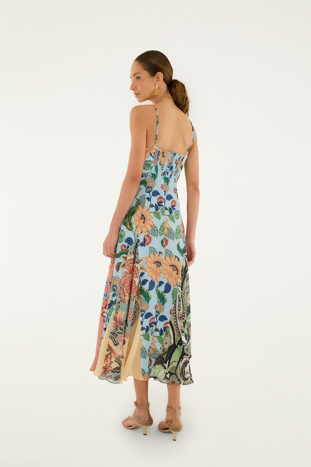FLORAL DELHI MAXI DRESS - Dresses - Sassanova