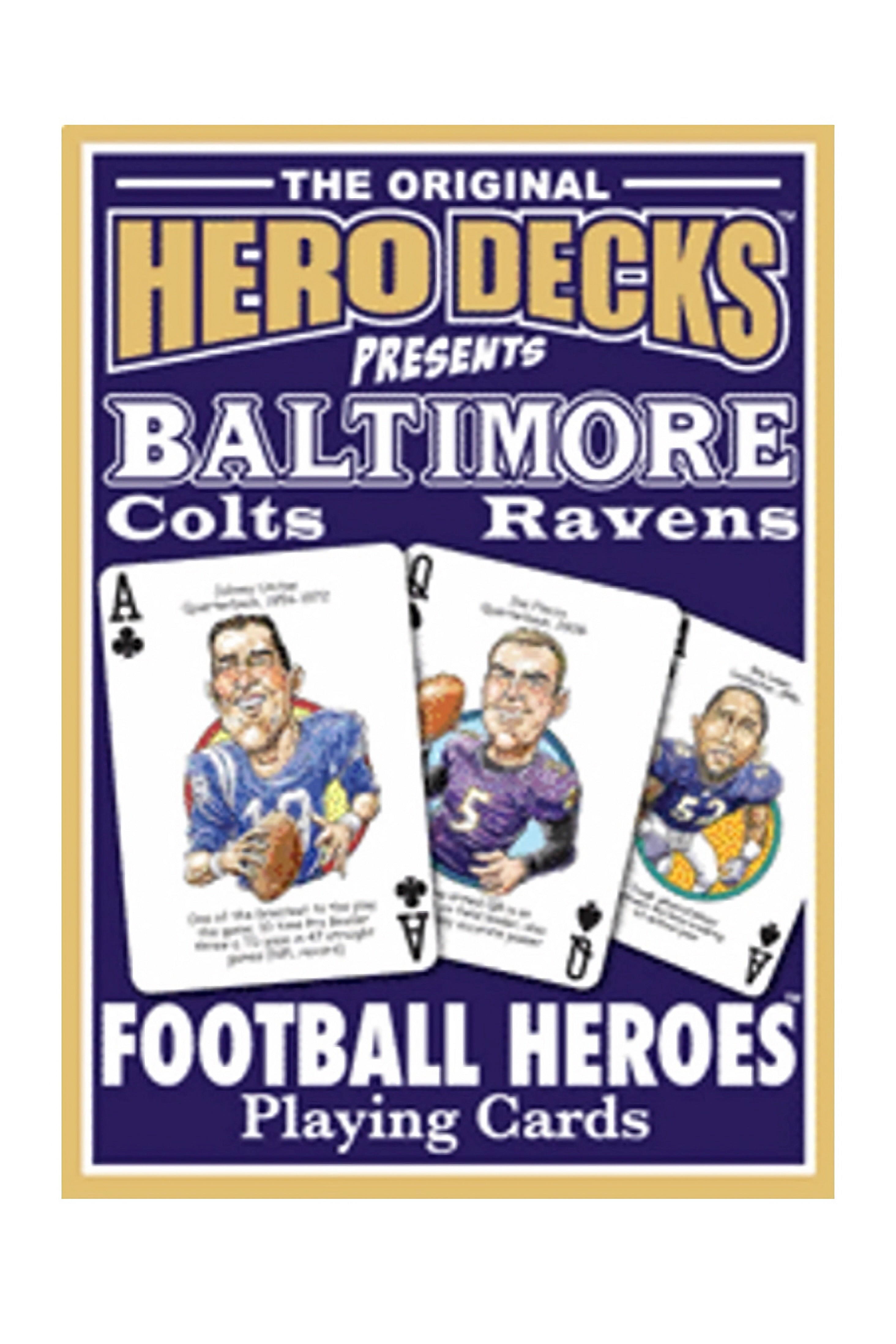 BALTIMORE FOOTBALL CARDS - Men's Gifts - Novaman