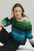 OMBRE STRIPE LINKS CREW
sassanova