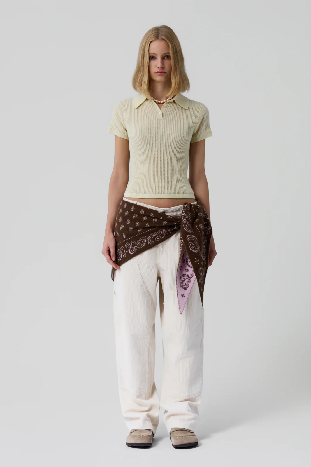 SHRUNKEN POLO - Sweaters - Sassanova