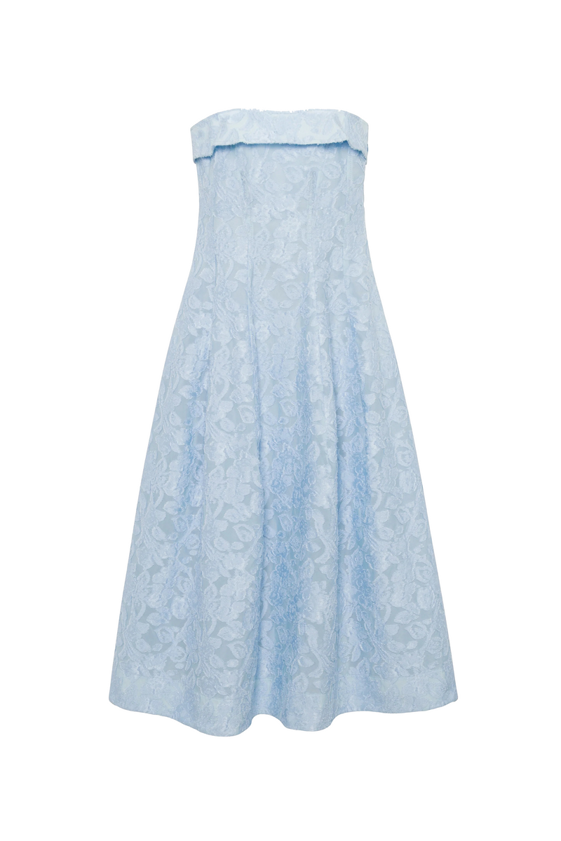 VALERIA JACQUARD MIDI DRESS