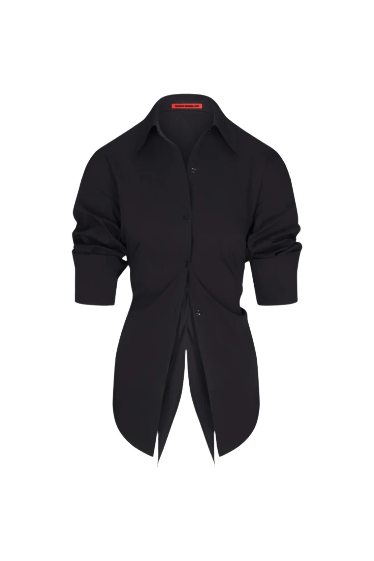 LOCH POPLIN BUTTON UP - Blouses - Sassanova