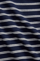 SHORT SLEEVE BAR STRIPE CAMP SHIRT - Short Sleeve Shirts - Novaman