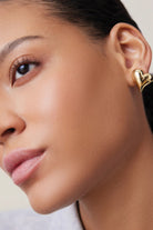 ART HEART SYMMETRICAL BUTTON EARRINGS - Earrings - Sassanova