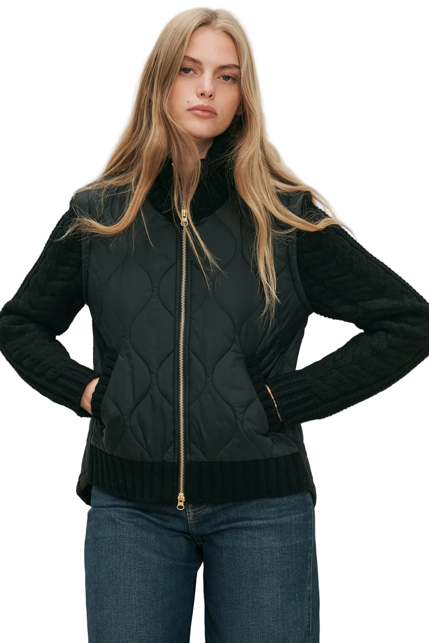 PATRA MIXED MEDIA JACKET Sassanova