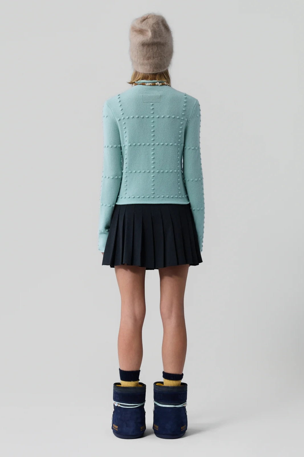 POPCORN TOP IN CASHMERE BLEND - Sweaters - Sassanova